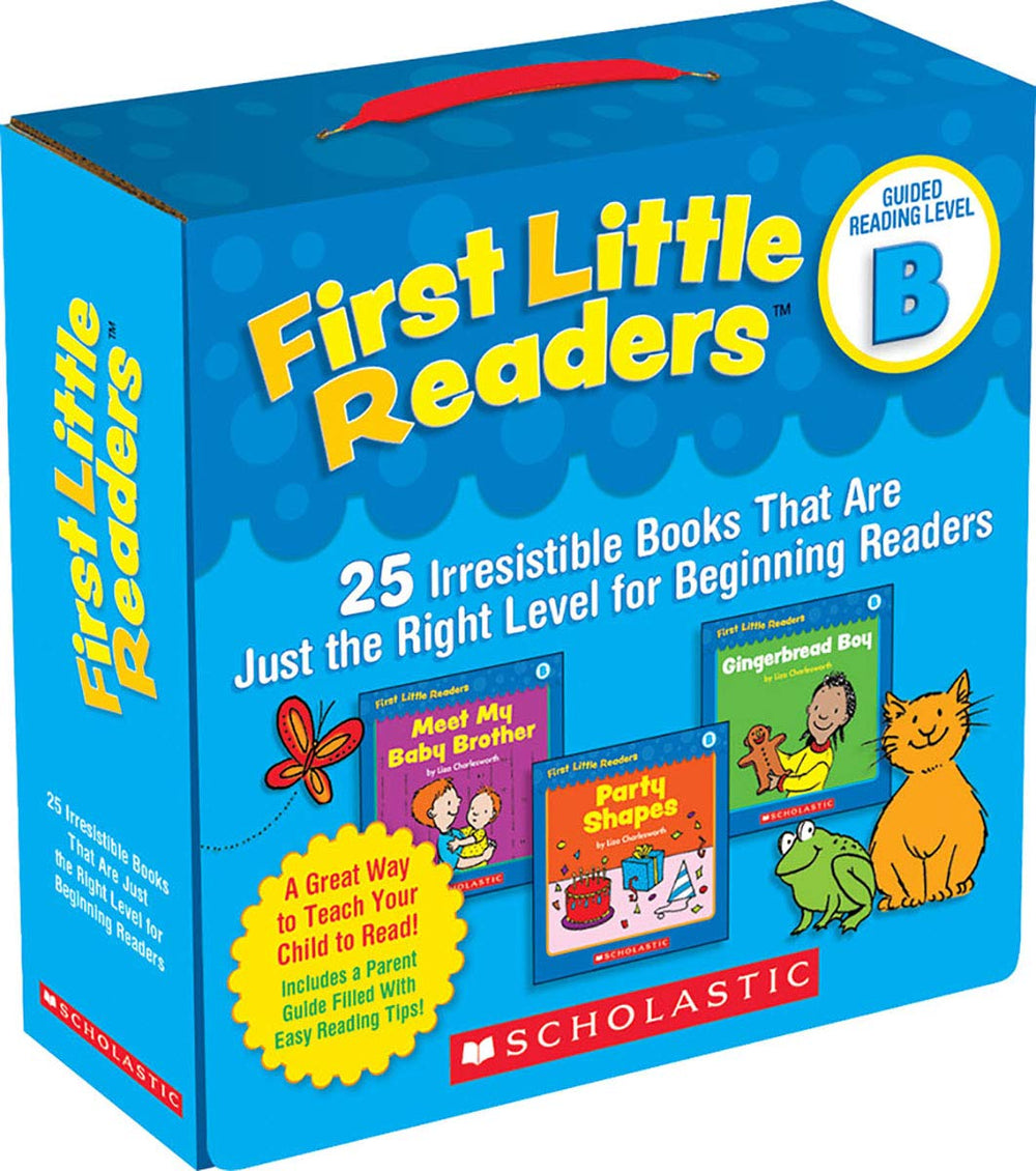 First Little Readers: Guided Reading Level - B (Parent Pack) 25 Books Box Set By Liza Charlesworth - Ages 0-5 - Paperback - Bangzo Books Wholesale