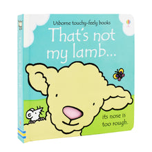 Load image into Gallery viewer, That&#39;s not my lamb... touchy-feely book By Fiona Watt, Rachel Wells - Ages 0-5 - Boardbook