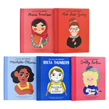 Load image into Gallery viewer, Little People Big Dreams Groundbreaking Women 5 Books Gift Set By Maria Isabel Sanchez Vegara - Ages 7-9 - Hardback