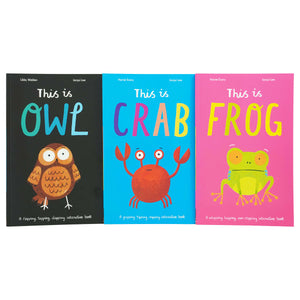 Jacqi Lee 3 Books Collection Set (This Is Crab, This Is Frog & This is Owl) - Ages 0-5 - Paperback