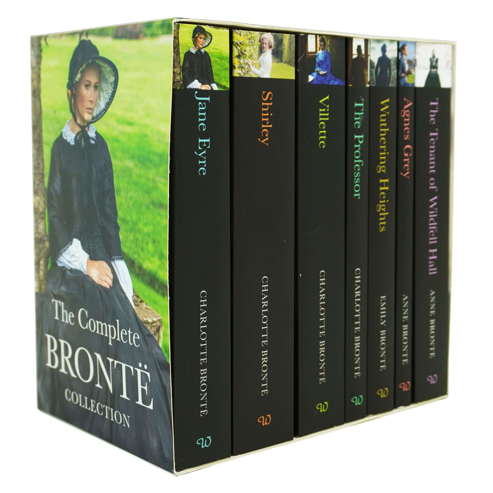 The Complete Brontë Sisters Collection 7 Books Box Set by Charlotte, Emily & Anne Brontë - Fiction - Paperback - Bangzo Books Wholesale