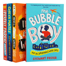 Load image into Gallery viewer, Stewart Foster The Bubble Boy 4 Books Collection Set - Young Adult - Paperback