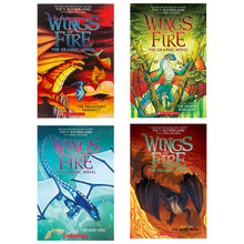 Load image into Gallery viewer, Wings of Fire The Graphic Novels 4 Books Collection Box Set By Tui T. Sutherland - Ages 8-12 - Paperback - Bangzo Books Wholesale