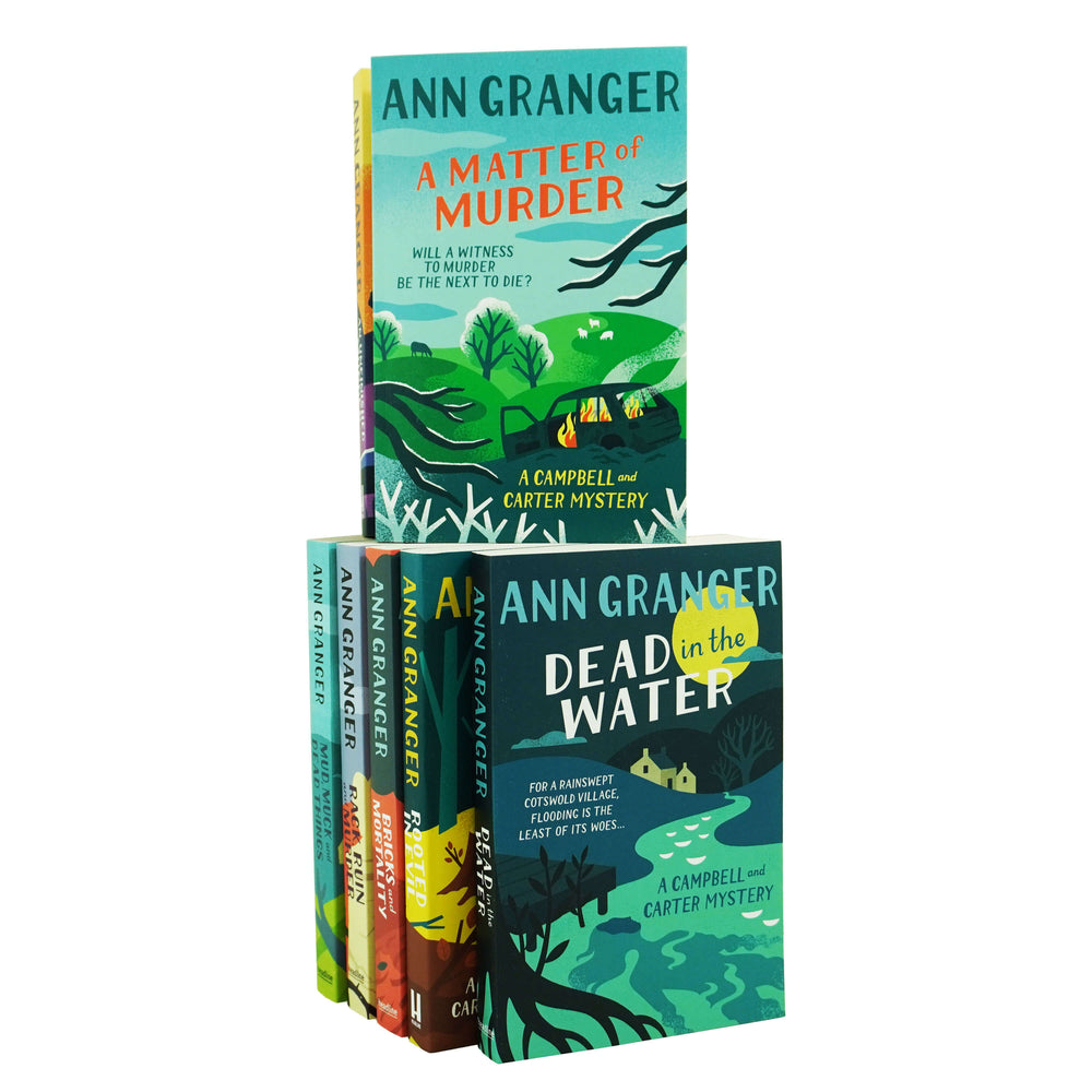 A Campbell and Carter Mystery Series by Ann Granger: 7 Books Collection Set - Fiction - Paperback - Bangzo Books Wholesale