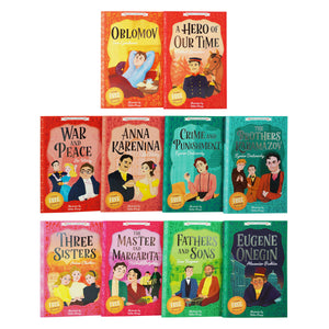 The Easy Classic Epic Collection: Tolstoy's War and Peace and Other Stories 10 Books Box Set By  Gemma Barder, Helen Panayi - Ages 7-9- Paperback