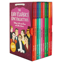 Load image into Gallery viewer, The Easy Classic Epic Collection: Tolstoy&#39;s War and Peace and Other Stories 10 Books Box Set By  Gemma Barder, Helen Panayi - Ages 7-9- Paperback