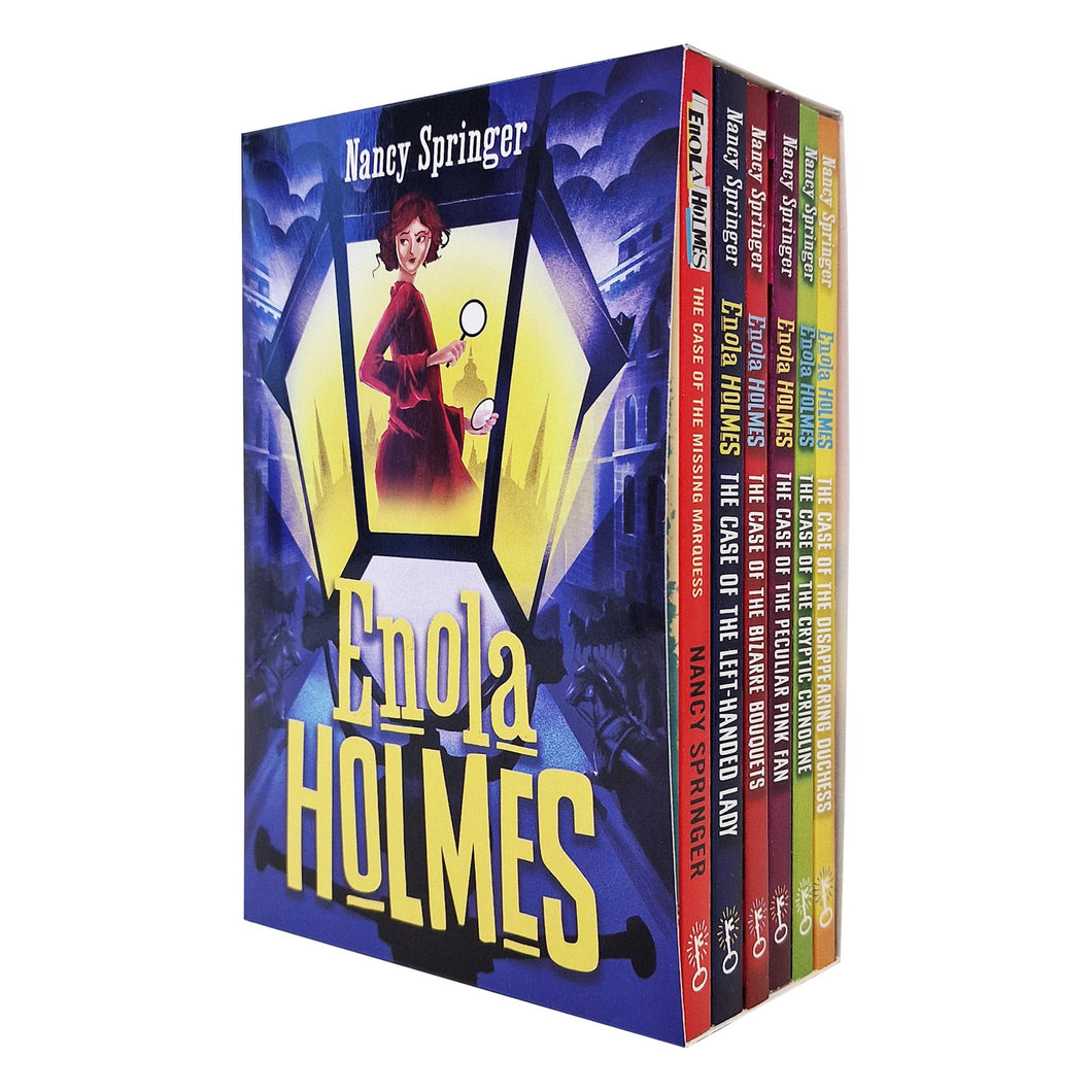 Enola Holmes By Nancy Springer 6 Books Collection Set - Ages 9-12 - Paperback