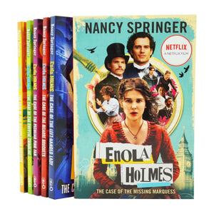 Enola Holmes By Nancy Springer 6 Books Collection Set - Ages 9-12 - Paperback