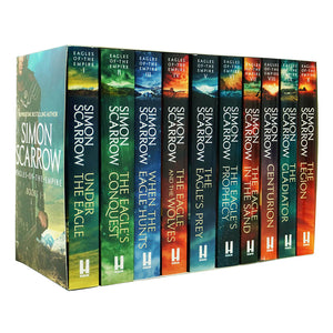 Eagles of the Empire Series 10 Books Collection Box Set by Simon Scarrow - Young Adult - Paperback