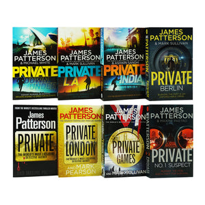 James Patterson Private Series 1-8 Books Collection Set - Young Adult - Paperback