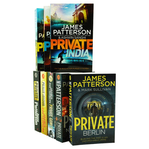 James Patterson Private Series 1-8 Books Collection Set - Young Adult - Paperback