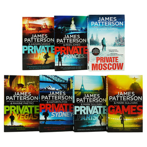 James Patterson Private Series 9 - 15 Collection 7 Books Set - Young Adult - Paperback