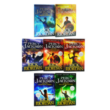 Load image into Gallery viewer, Percy Jackson Collection 7 Books Set By Rick Riordan - Ages 9+ - Paperback