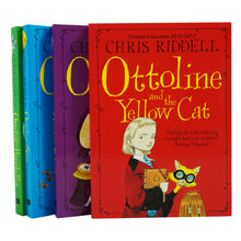 Load image into Gallery viewer, Chris Riddell Ottoline Collection 4 Books Set - Ages 7-11 - Paperback