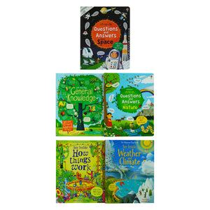 Usborne Lift-the-Flap Collection 5 Books Set - Ages 3+ - Board Book