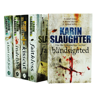 Grant County Series 5 Books Collection Set by Karin Slaughter - Adult - Paperback