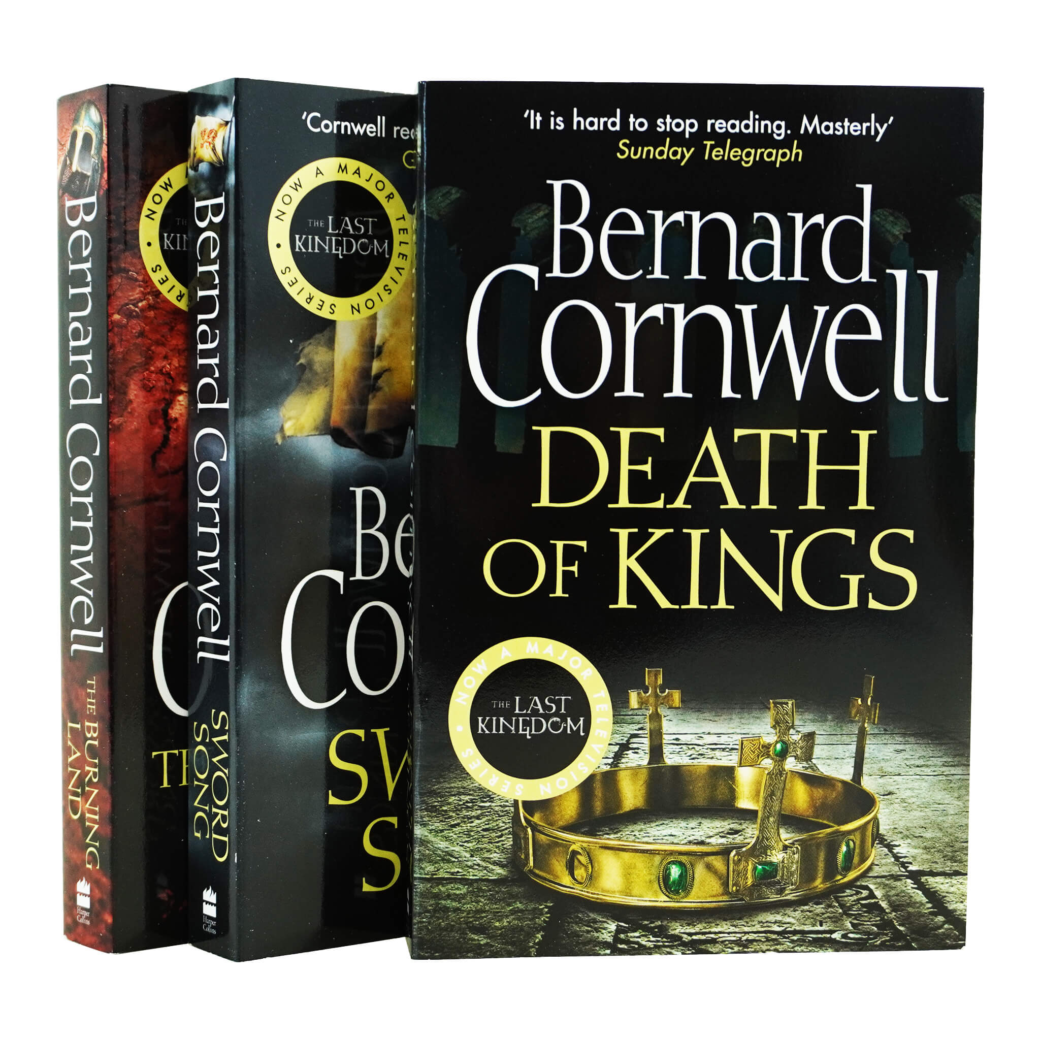 The Last Kingdom Series 4-6 by Bernard Cornwell book set Collection  Fiction Paperback