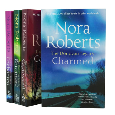 Donovan Legacy Series by Nora Roberts 4 Books Collection Set - Fiction - Paperback