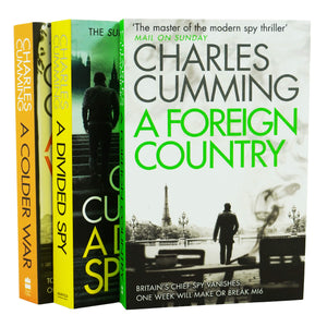 Thomas Kell Spy Thriller Series 3 Books Collection Set By Charles Cumming - Young Adult - Paperback