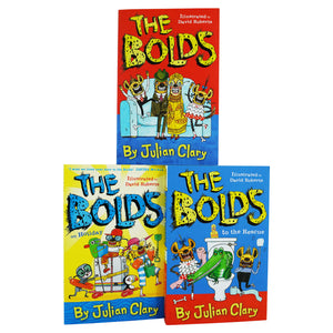 The Bolds Series Collection 3 Books Set By Julian Clary - Age 7-9 - Paperback
