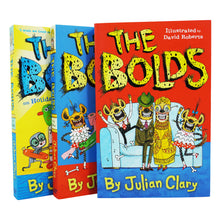 Load image into Gallery viewer, The Bolds Series Collection 3 Books Set By Julian Clary - Age 7-9 - Paperback