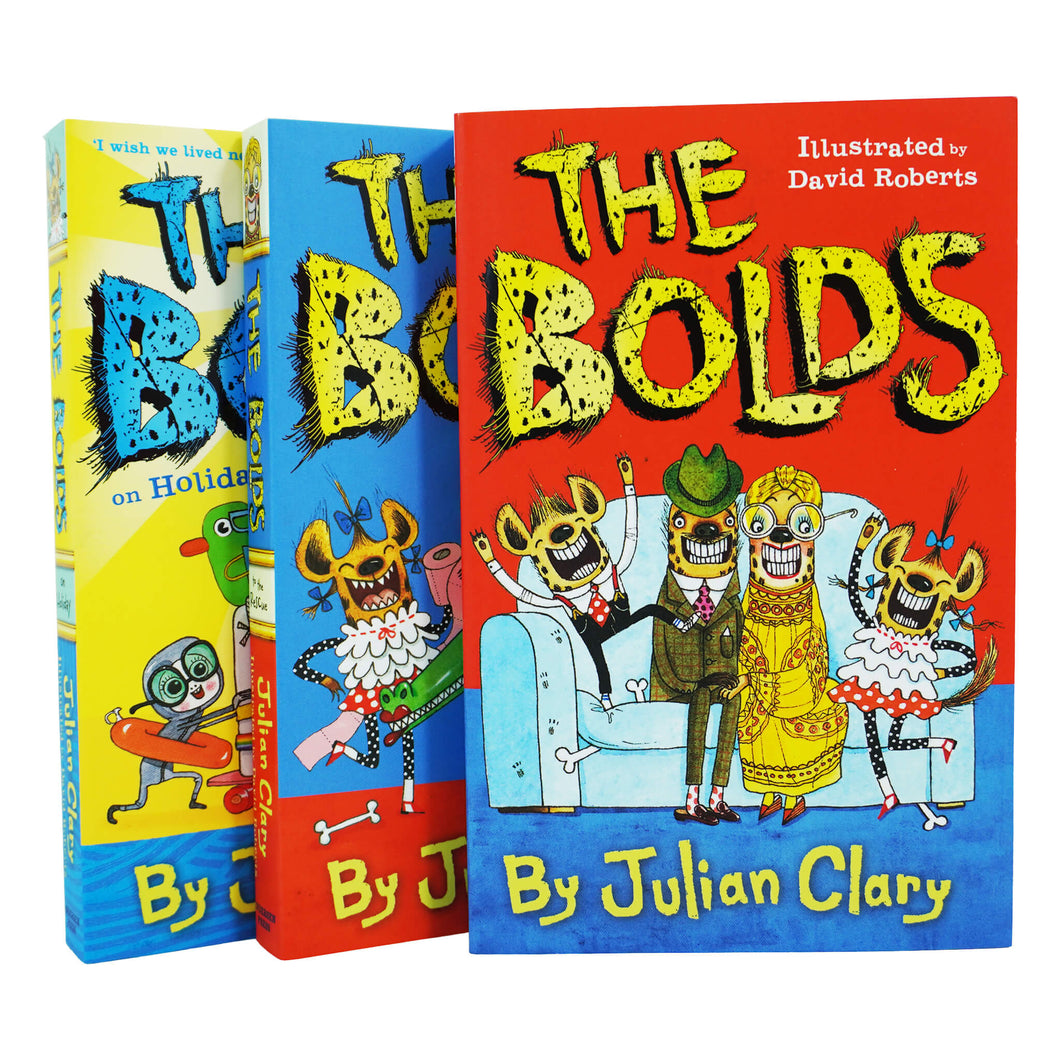 The Bolds Series Collection 3 Books Set By Julian Clary - Age 7-9 - Paperback
