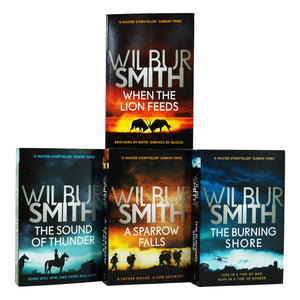 The Courtney Series 4 Books Collection Set (1 To 4) By Wilbur Smith - Young Adult - Paperback
