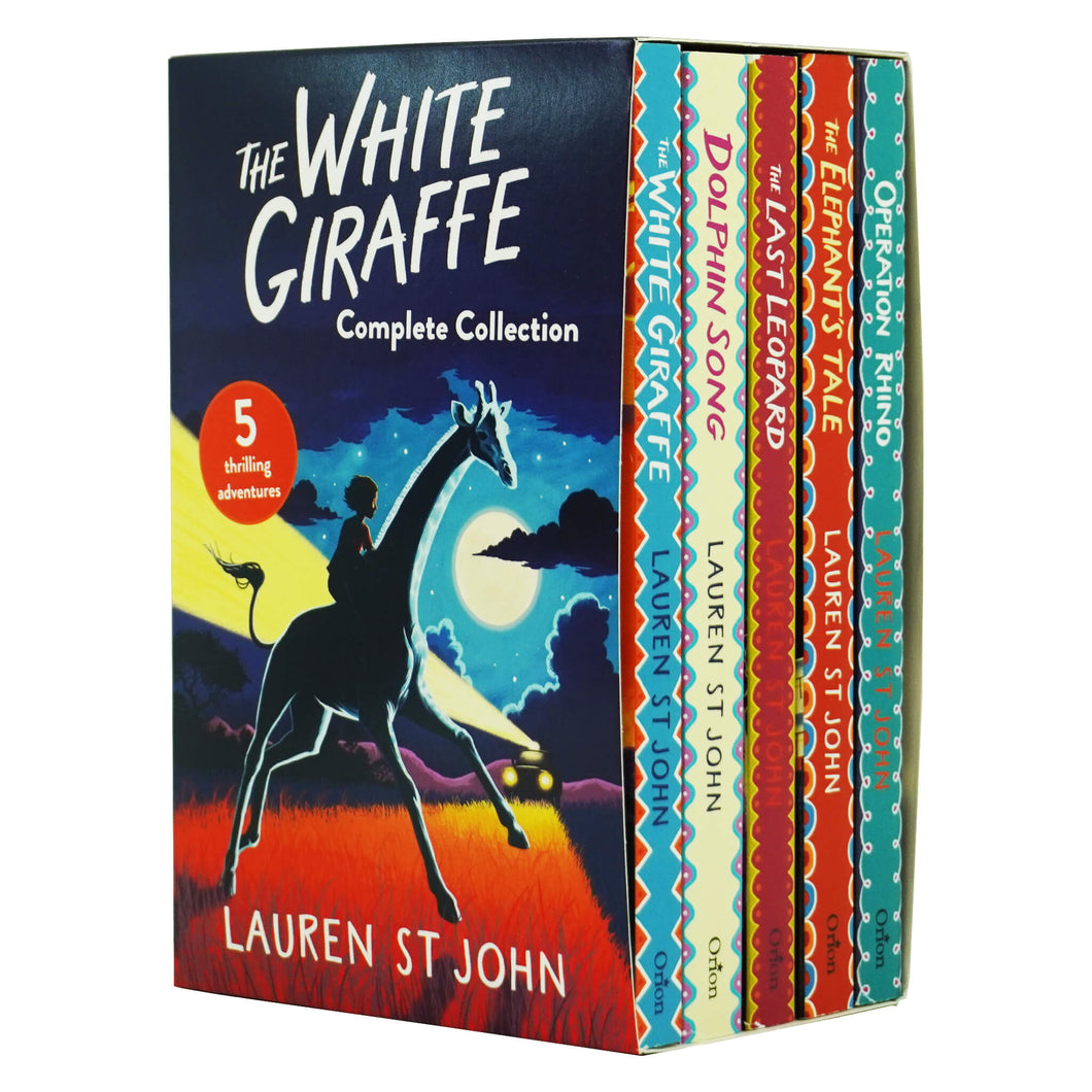 The White Giraffe Complete Collection 5 Books Box Set By Lauren St John - Ages 9-11 - Paperback