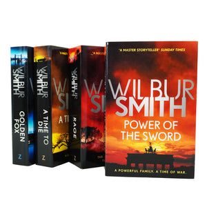 The Courtney Series 4 Books (5 To 8) Collection Set By Wilbur Smith - Young Adult - Paperback