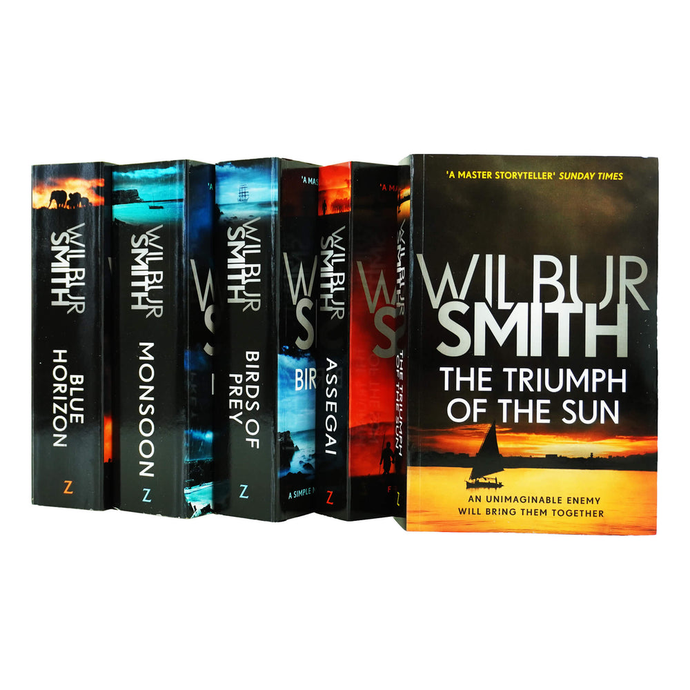 The Courtney Series 5 Books 9 to 13 Collection Set By Wilbur Smith - Young Adult - Paperback - Bangzo Books Wholesale