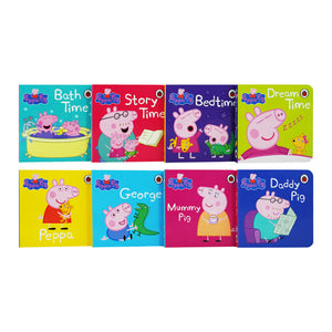 Peppa Pig My First Little Library 8 Books Collection - Ages 0-5 - Board Book