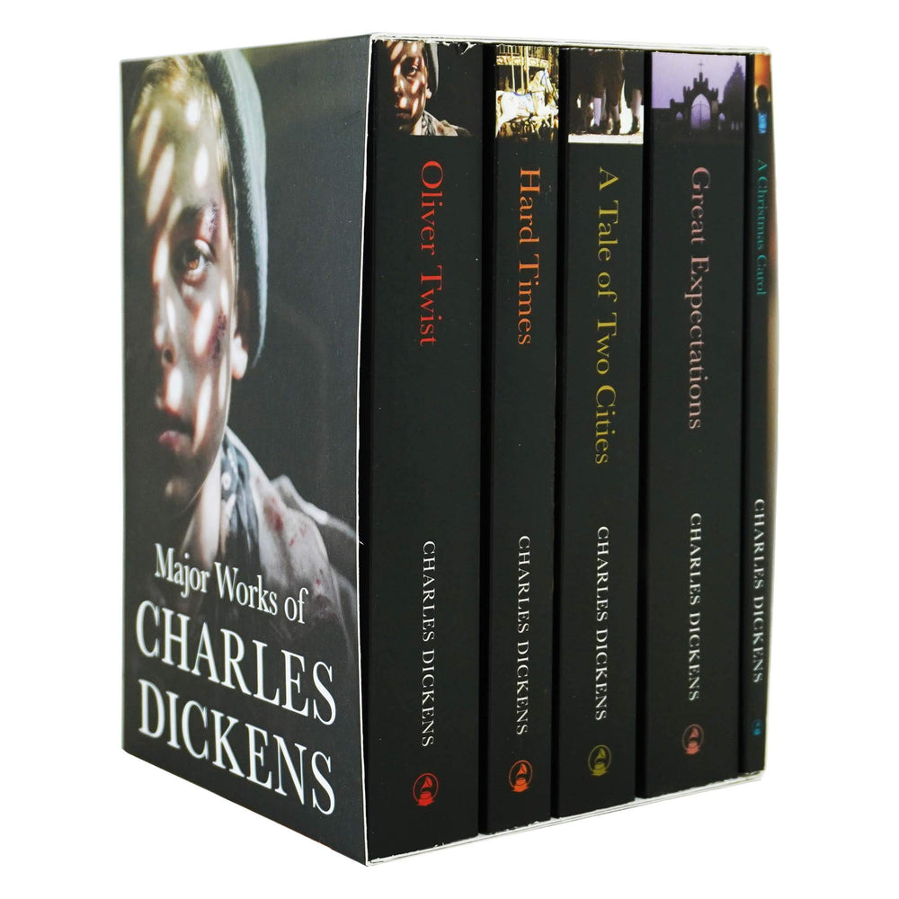 Major Works of Charles Dickens 5 Books Box Set Collection - Adult - Paperback - Bangzo Books Wholesale
