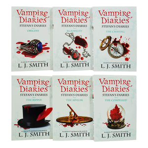 Vampire Diaries Stefan's Diaries The Complete Collection Books 1-6 Box Set by L. J. Smith - Ages 14+ - Paperback