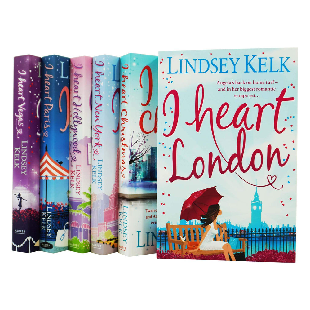 I Heart Series 6 Books Collection Set By Lindsey Kelk - Adult - Paperback - Bangzo Books Wholesale