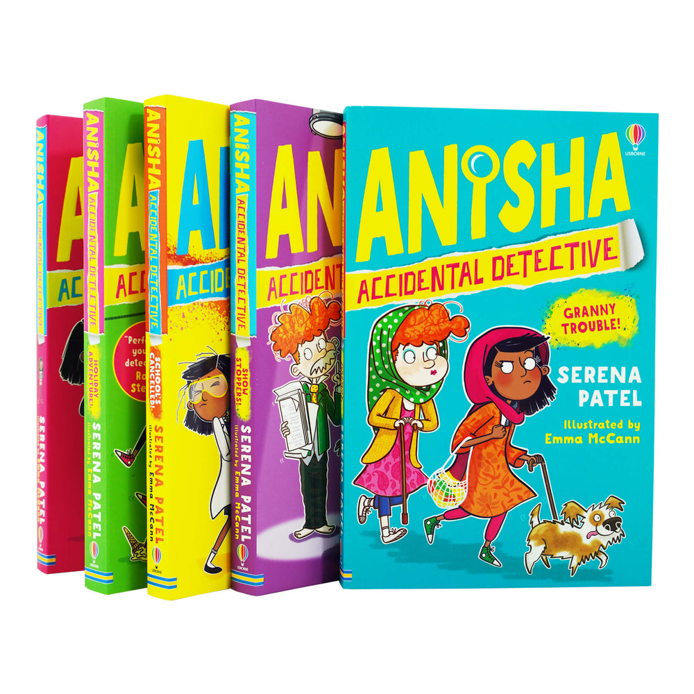 Anisha Accidental Detective Series 5 Books Collection Set By Serena Patel - Ages 7-11 - Paperback - Bangzo Books Wholesale