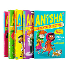 Load image into Gallery viewer, Anisha, Accidental Detective Series 5 Books Collection Set By Serena Patel - Ages 7-11 - Paperback