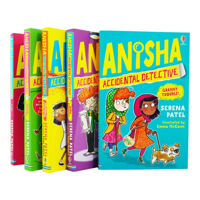 Anisha, Accidental Detective Series 5 Books Collection Set By Serena Patel - Ages 7-11 - Paperback