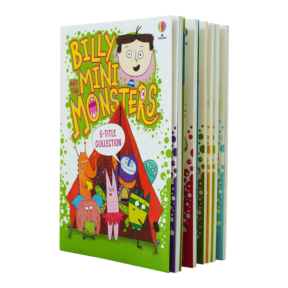 Billy and the Mini Monsters Series 2 (7-12) Collection 6 Books Set by Zanna Davidson - Ages 5-9 - Paperback - Bangzo Books Wholesale
