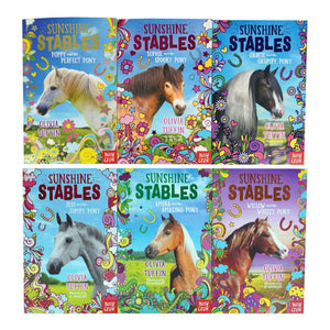 Sunshine Stables Series By Olivia Tuffin 6 Books Collection Set - Age 7-9 - Paperback