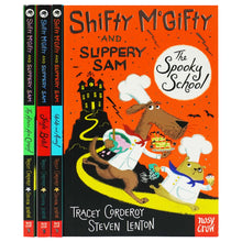 Load image into Gallery viewer, Shifty McGifty and Slippery Sam Series by Tracey Corderoy 4 Books Collection Set - Ages 5-7 - Paperback
