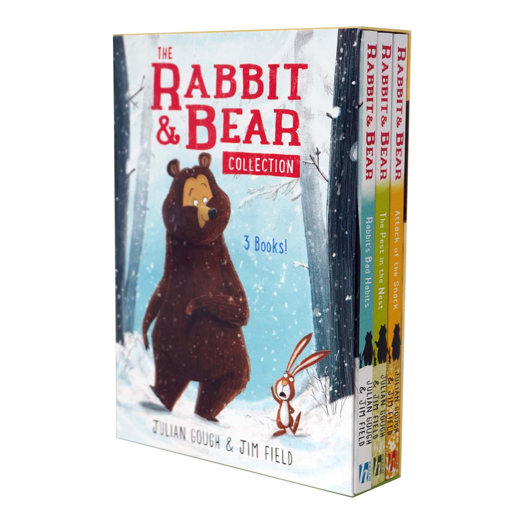 Rabbit and Bear Series 3 Books Collection Set By Julian Gough & Jim Field - Ages 7-9 - Paperback