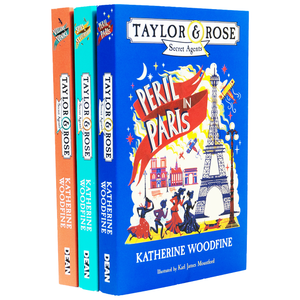 Taylor & Rose Secret Agents Series 3 Books Collection Set By Katherine Woodfine - Ages 9-14 - Paperback