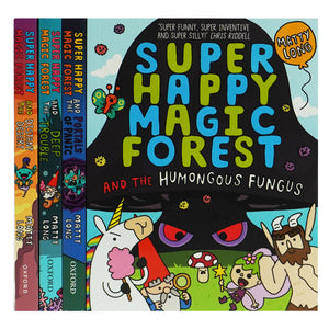 Super Happy Magic Forest Series by Matty Long: 4 Books Collection Set - Ages 6+ - Paperback