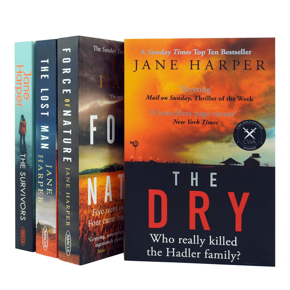 Jane Harper 4 Books Collection Set - Fiction - Paperback - Bangzo Books Wholesale
