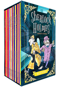 The Sherlock Holmes Retold for Children Collection 16 Books Box Set By Alex Woolf - Ages 7 Years and up - Paperback