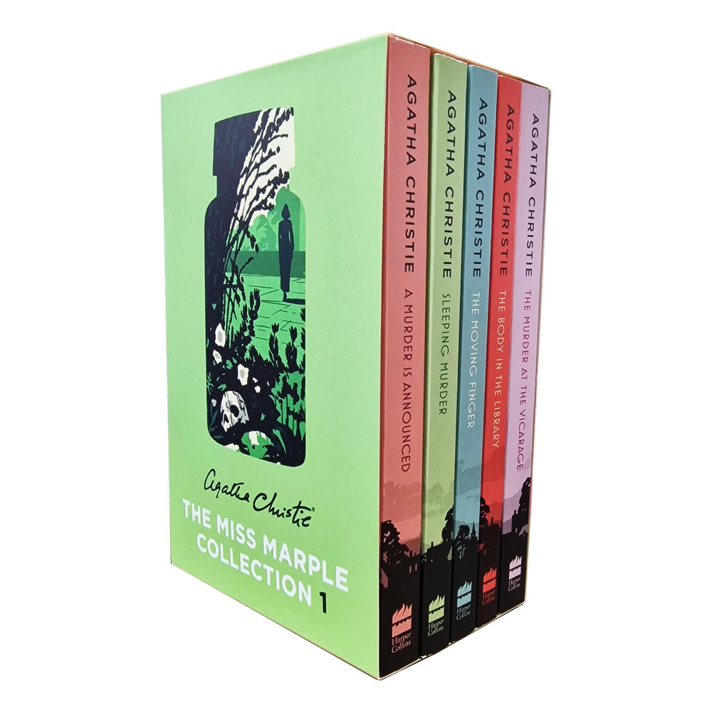 Miss Marple Collection 1 by Agatha Christie: 5 Books Box Set - Fiction - Paperback - Bangzo Books Wholesale