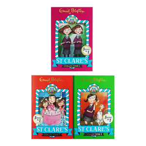 St Clare's Collection By Enid Blyton 3 Books Set - Ages 9-11 - Paperback