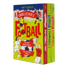 Load image into Gallery viewer, Unbelievable Football True Stories By Matt Oldfield 3 Books Collection Box Set - Ages 8-12 - Paperback