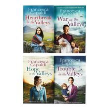Load image into Gallery viewer, Wartime in the Valleys Series By Francesca Capaldi 4 Books Collection Set - Ages 16 years and up - Paperback