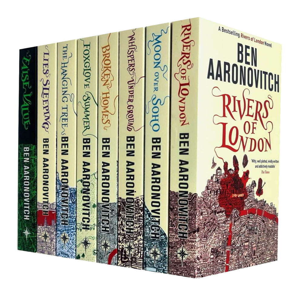 Rivers of London by Ben Aaronovitch: Books 1-8 Collection Set - Fiction - Paperback - Bangzo Books Wholesale